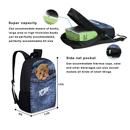 Travel Decor Individual School Bag,Sunlounger at Terrace in Santorini Greece Resort Relaxation Aegean for Children Student,One_Size