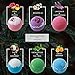 Bath Bombs Ultra Lush 6 XXL All Natural Fizzies With Dead Sea Salt Coco Butter and Shea Essential Oils Best Idea for Birthday, Mom, Girl, Him, Kids Add to Bath Basket
