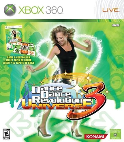 Amazon Com Dance Dance Revolution Universe 3 With Dance Mat