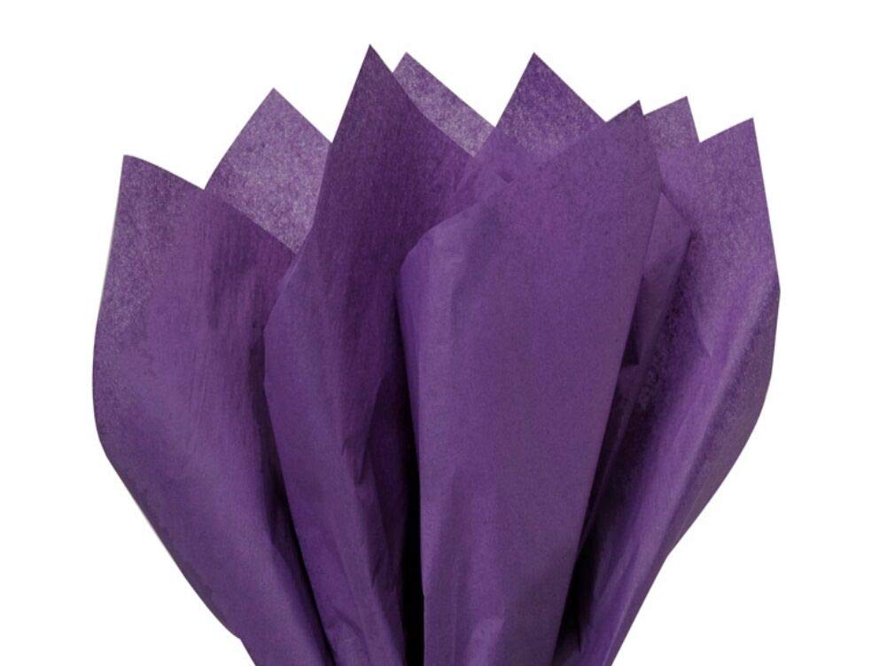 A3 Tissue Paper 50 Sheets for Gift Wrap Party Craft Acid Free (Purple) — image 1