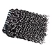 Brazilian Water Wave 3 Bundles 8A Wet And Wavy Human Hair Weave Bundles 100% Unprocessed Virgin Brazilian Hair Curly Human Hair Bundles Natural Color(14 16 18)