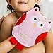 Cute Owl Puppet Bath Mitten for Kid/Scrubber Bath Mitt for All, Baby, Kid, Toddler (Pink)