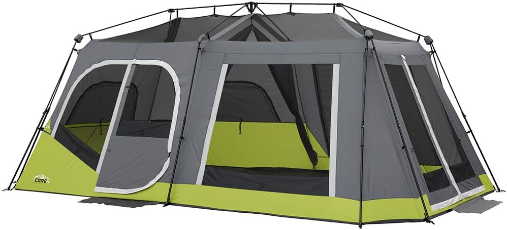 CORE Two Room 12 Person Instant Cabin Tent With Side Entrance | Save