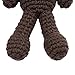 EUDORA Crochet Newborn Photography Boys/Girls Knit Toy Bear Hats, Infant Baby Photo Prop Costume Chocolate