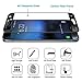 Josi Minea [ Samsung Galaxy S6 ] Tempered Glass Screen Protector with Full Coverage Crystal Clear Ballistic LCD Screen Cover Guard Premium HD Shield for Samsung Galaxy S6 / SVI - Black