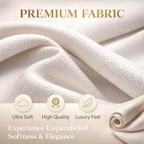 CasaVora Homes High Density Soft Foam Mattress Topper (5cm Thickness) | Premium Knitted Fabric | Plush Comfort & Support | Breathable, Durable, Luxury Bed Topper (King - 180 x 200 cm)