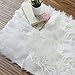 OJIA Deluxe Soft Fuzzy Fur Rugs Faux Sheepskin Shaggy Area Rugs Fluffy Modern Kids Carpet for Living Room Bedroom Sofa Bedside Decor (2 x 3ft, Ivory White)