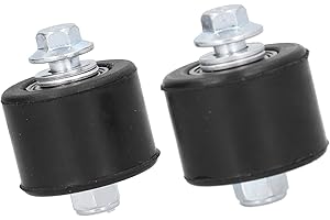 Chain Roller Guide Set Lower 2pcs 8mm Chain Roller Tensioner Slider Wheel Guide Pit Dirt Fit for YFZ 350 Banshee 1987-2006 Au