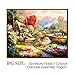 DIY 5D Diamond Painting Kit, ONE Phoenix Full Round Drill Cat Theme Large Paintings Kits, Clearance Rhinestone Diamond Arts Craft for Home Wall Decor, Contain Painting Tools (50x40CM/55x45CM)