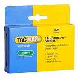 Tacwise 140 5/16-Inch Galvanized Staples for Hand Tackers/Hammer Tackers, Box of 2000 (0346)