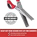 Latest Herb Scissors - Award Winning Stainless Steel 5 Multi Blades With Comfortable Ergonomic Handles Buy Today To Receive Our 11 Herbs Every Cook Should Use E-book
