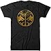 Trunk Candy Mens Destiny Distressed Gold Iron Banner Premium Tri-blend T-shirt