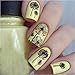 BORN PRETTY Nail Art Water Decals Transfer Sticker 2 Patterns Flying Dandelion