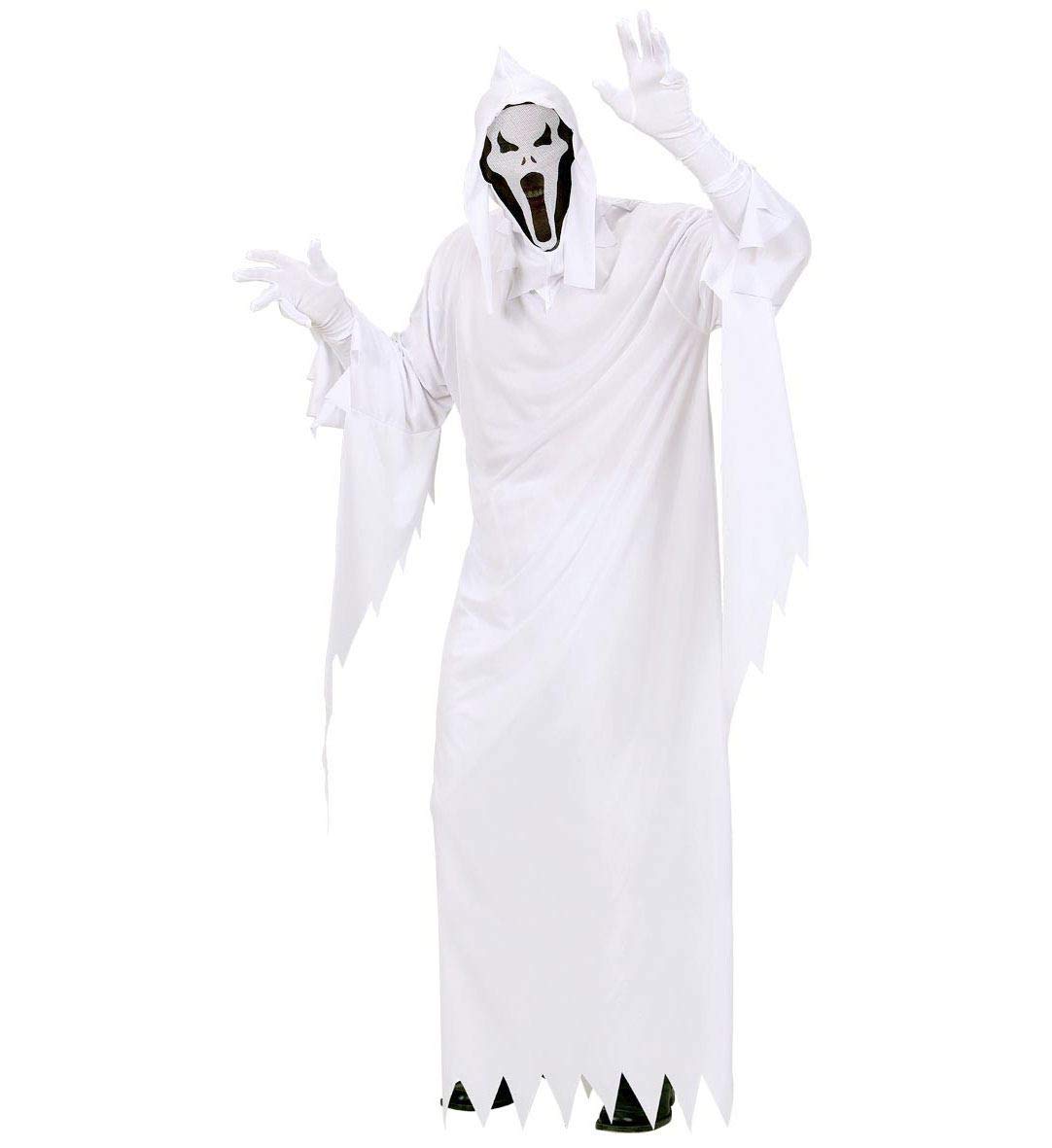 Ghost Costume Large for Halloween Living Dead Fancy Dress