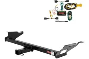 CURT Manufacturing 13364 Class 3 Trailer Hitch, 2-Inch Receiver for Select Chrysler, Dodge, Ram and Volkswagen Minivans