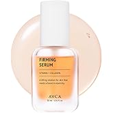 AVCA Collagen Firming Serum with Vitamin C &ndash; Korean Face Serum for Sagging Skin, Jawline Lifting &amp; Brightening &ndash; Elasticity Boost, 30ml(1.01 fl.oz)
