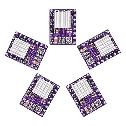 ACEIRMC 5pcs DRV8825 Stepper Motor Driver Module With Heat Sink For 3D Printer Rrerap Ramps 1 4 A4988