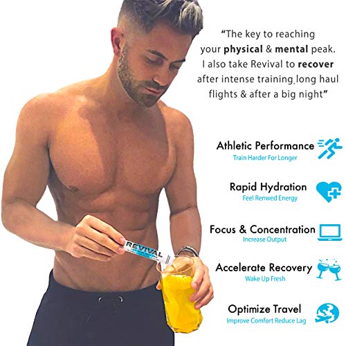 Revival Hydration Electrolyte Powder Packets, Supplement Drink Mix