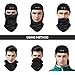 KINGBIKE Balaclava Ski Face Mask Windproof Waterproof Men Women Warm Hood Winter Masks Thermal Micro-polar Fleece for Cold Cycling Skiing Motorcycle Snowboard Tactical Hunting (Black)