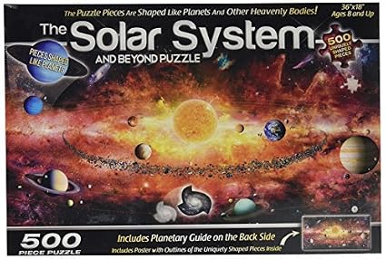 Amazoncom The Solar System Puzzle 500 Piece By A Broader