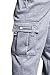 G-Style USA Men's Solid Fleece Cargo Pants DFP2 - GREY - 2X-Large