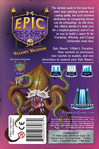 Epic Resort: Villain's Vacation Board Game