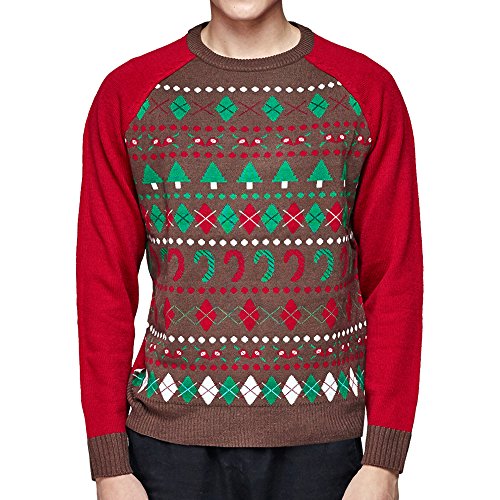 Blueberry Pet Ugly Christmas Men's Women's Holiday Festive Pullover Crewneck Sweater, Sweaters for Men or Women, Small