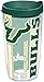 Tervis USF Bulls College Pride Tumbler with Wrap and Hunter Green Lid 16oz, Clear
