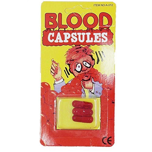 SGS Blood Capsules, 15 Pack Funny Toy