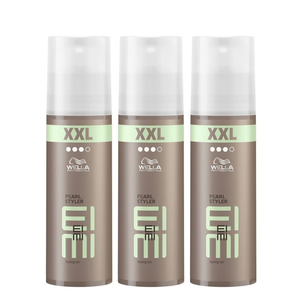 Wella Eimi Pearl Styler XXL Hair Gel Set, 3 x 150 ml