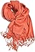 Premium Pashmina Shawls and Wraps and Scarves in Solid Colors