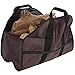 SC Lifestyle Premium Firewood Log Carrier - Wood Tote (Dark Brown)