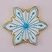 Ann Clark Cookie Cutters Icy Snowflake Cookie Cutter, 4.5