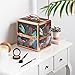 Beautify Small Jungle Professional Makeup Cosmetic Organizer Train Case 10