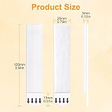 Ainiv 32 Pairs Extra Large Adhesive Picture Hanging Strips 100x20mm Double Side view 2