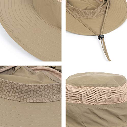 image for SUNMEET Sun Hat for Men Women Waterproof Fishing Hat Breathable Adjust