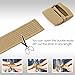 JASGOOD Unisex Nickel Free Belt 1.5 In Nylon Adjustable Web Belt with Plastic Buckle