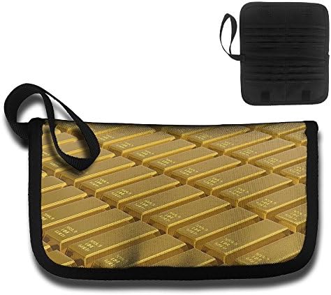 Fashion Gold Gift Id Wallet Credit Card Holder For Women\man Wallet