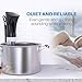 CISNO Sous Vide Cooker, 1000W Thermal Immersion Circulator Food Cooking Machine, Accurate Temperature Control 99Hrs Timer, Led Display, Cook Like A Pro Chef