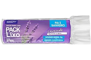 Saco De Lixo PACK LIXO Lavanda Pia e Banheiro (34X38) - Sacos de lixo perfumardos que neutralizam o odor