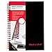 Black N' Red, Ruled Notebook, Ref. L67000U, 8 1/4" x 5 7/8", Ruled & Perforated, Premium 24 lb, 140 Pgs