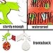 Happy Storm Christmas Door Decorations Grinch Door Hanger Waterproof Hanging Sign Front Door Wall Outdoor Indoor Decor Hanger Sign for Grinch Xmas Holiday Party Supplies Favors
