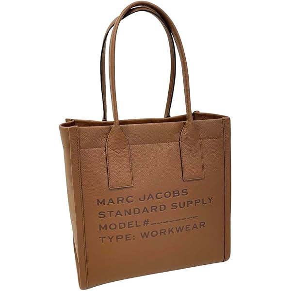 Amazon.com: Marc Jacobs Office Style Large Leather Logo Tote