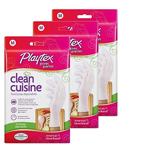 Amazon.com: Playtex CleanCuisine Disposable Gloves Large