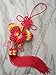 Feng Shui Decor KNOT LOVE Chinese Knot Tassels with Butterfly Good Luck Charm Home Hanging Ornament (Pink with Yellow)