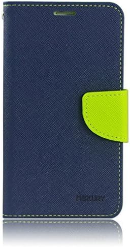 Premium Quality Mercury Flip Wallet with Magnetic Lock Wallet Flip Cover Case for One Plus 5T/1+5T - Green