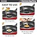 Egg Ring, Round Professional Pancake Mold, Egg Cooker Rings For Cooking, Stainless Steel Non Stick Round Egg Ring Mold For Fried Egg, Pancakes, Sandwiches 4PCS (4 PCS)