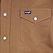 WranglermensCowboy Cut Western Two Pocket Long Sleeve Snap Workshirt