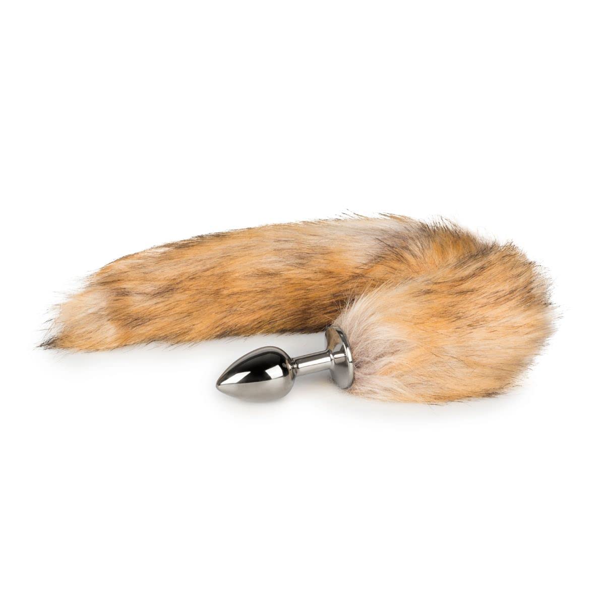 EasyToys Fetish Collection Fox Tail Plug, Silver