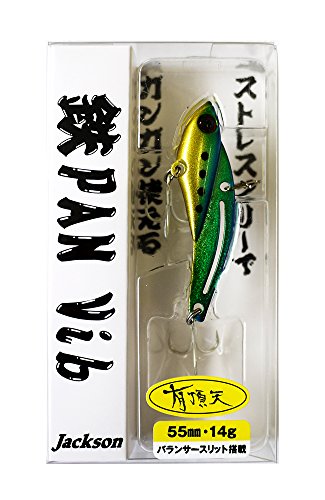 Jackson(ジャクソン) バイブレーション 鉄板バイブ 55mm 14g 銀粉Gゴールドイワシの商品画像
